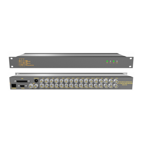 Matrix Switch Corporation MSC-V1616S User manual