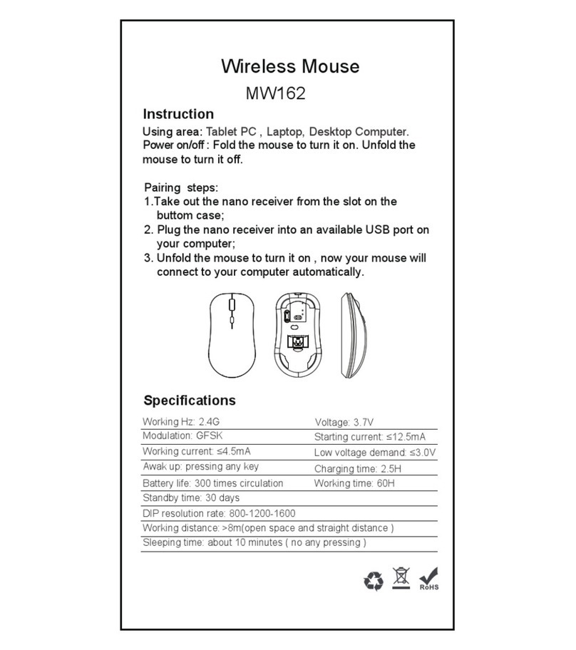 BOW MW162 User manual