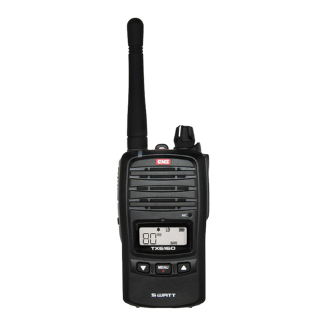 GME TX6160X User manual