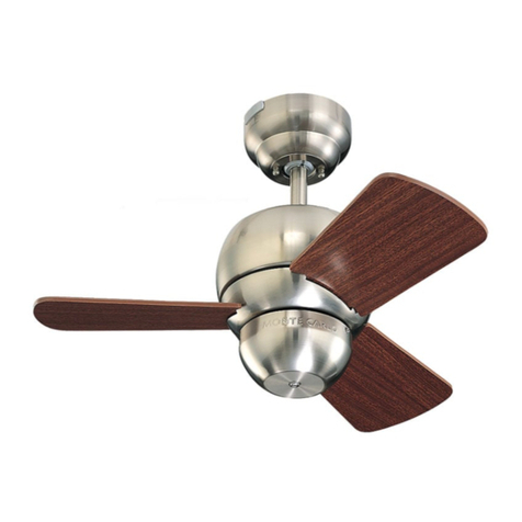 Monte Carlo Fan Company 3TF24BS Owner's guide and installation manual