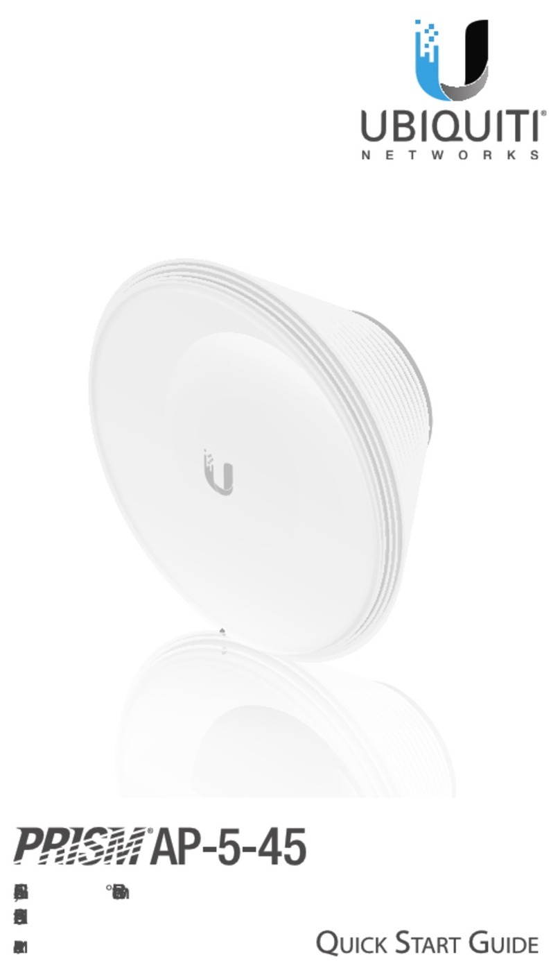 Ubiquiti PrismAP-5-45 quick start guide Ubiquiti PrismAP-5-45 quick start guide