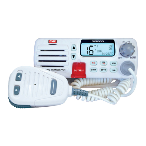 GME GX600DB User manual
