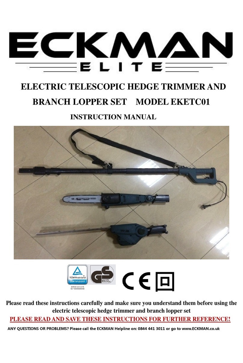 Eckman Elite EKETC01 instruction manual Eckman Elite EKETC01 instruction manual