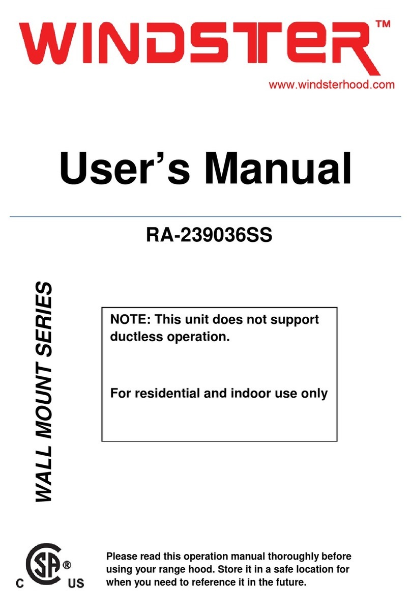 Windster RA-2390 User manual