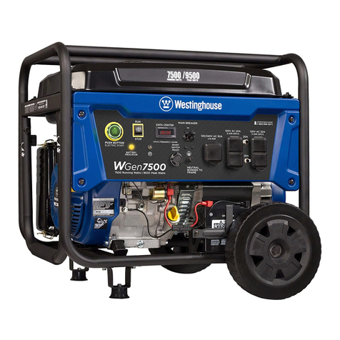 Westinghouse WGen7500 User manual