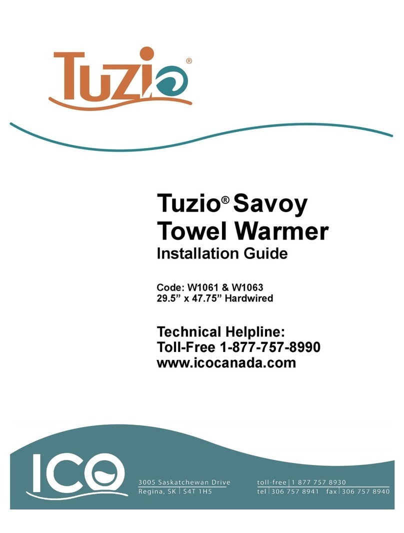 ICO Tuzio W1061 installation guide