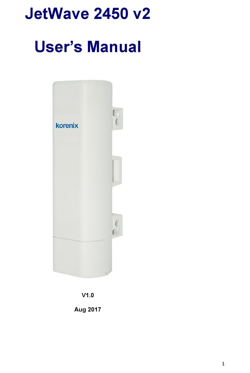 Korenix JetWave 2450 v2 user manual