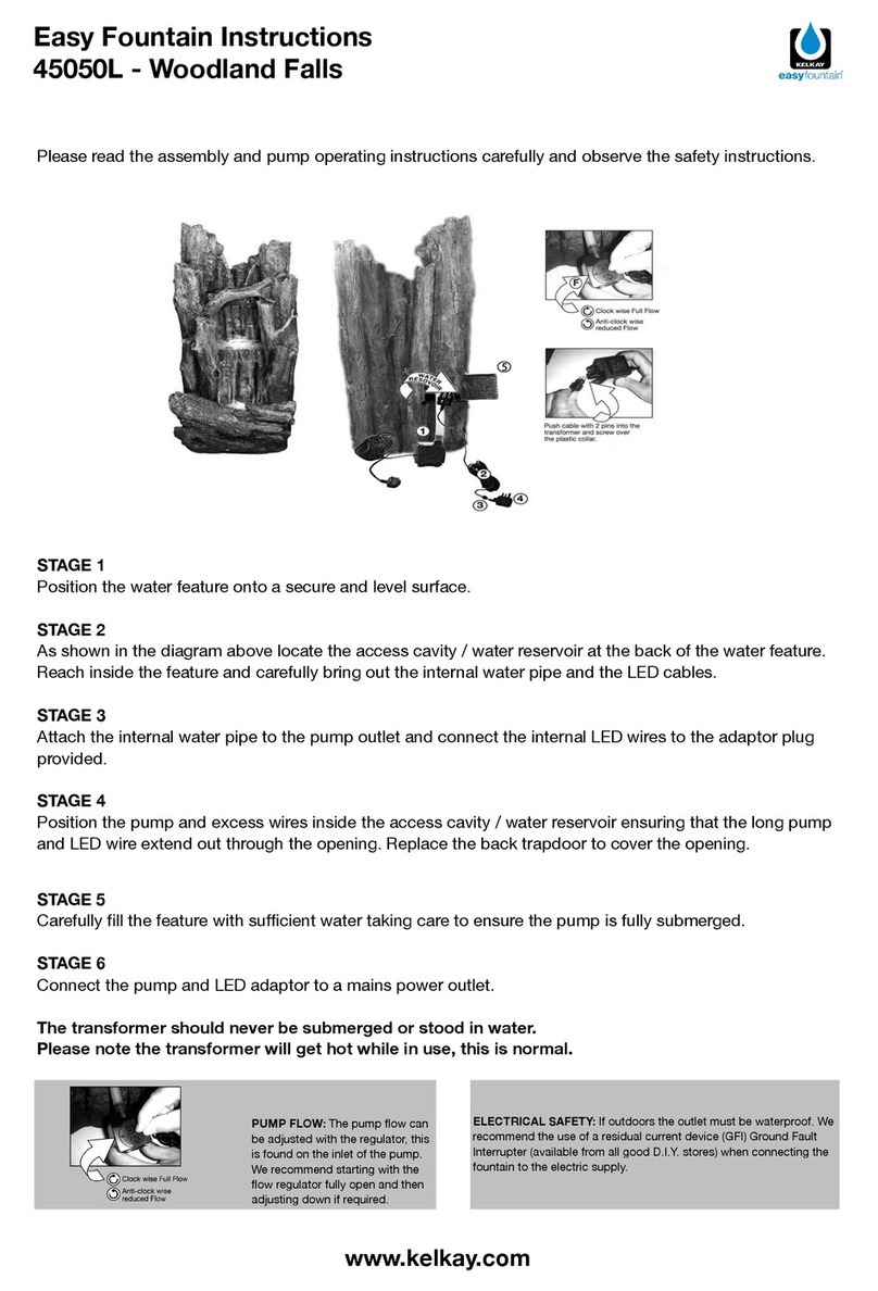 Kelkay easyfountain 45050L User manual