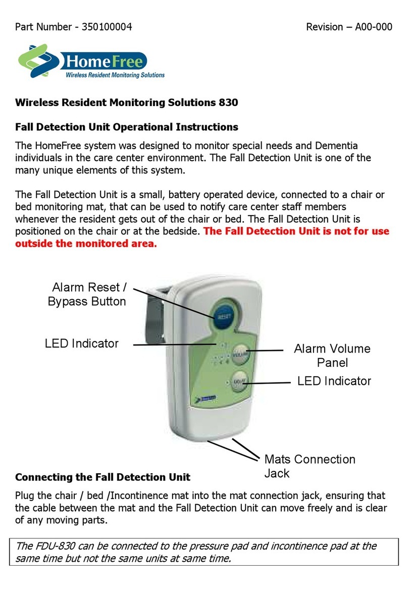 HomeFree FDU-830 Operational instructions