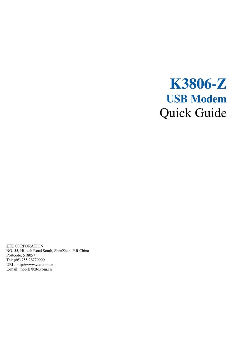 Zte K3806-Z quick guide