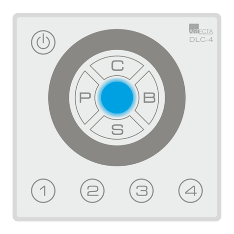 Artecta Domotion DLC-4 RGBW User manual