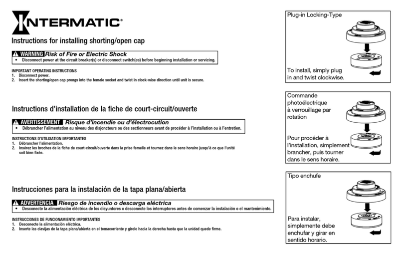 Intermatic SK4500K Instructions for installing