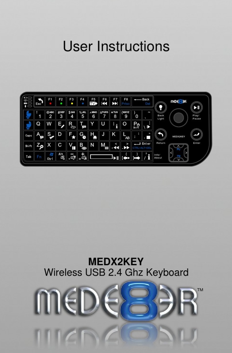 Mede8er MED2XKEY User instructions