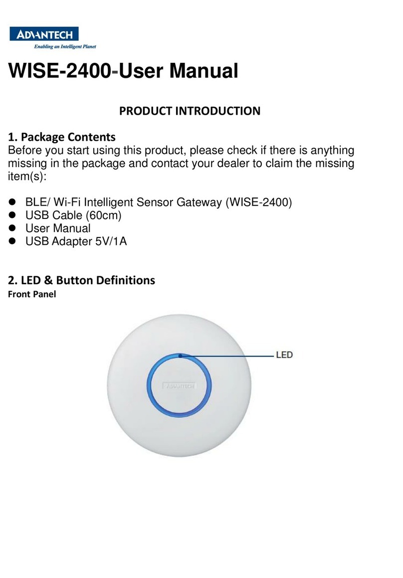 Advantech WISE-2400 user manual