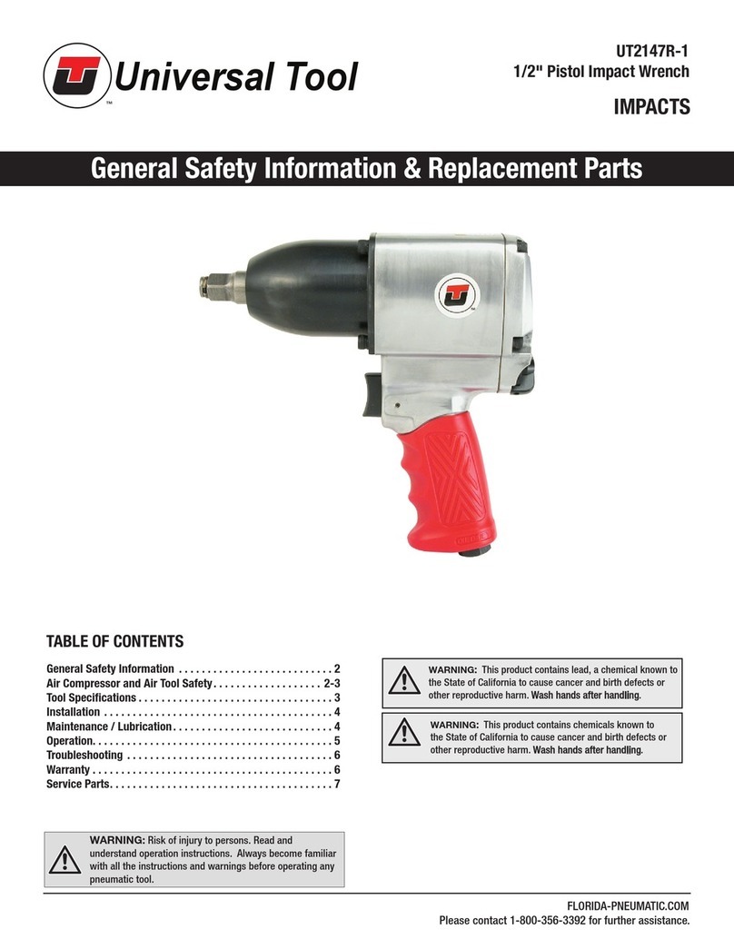 Universal Tool UT2147R-1 Manual