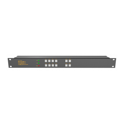 Matrix Switch Corporation MSC-XD84L User manual