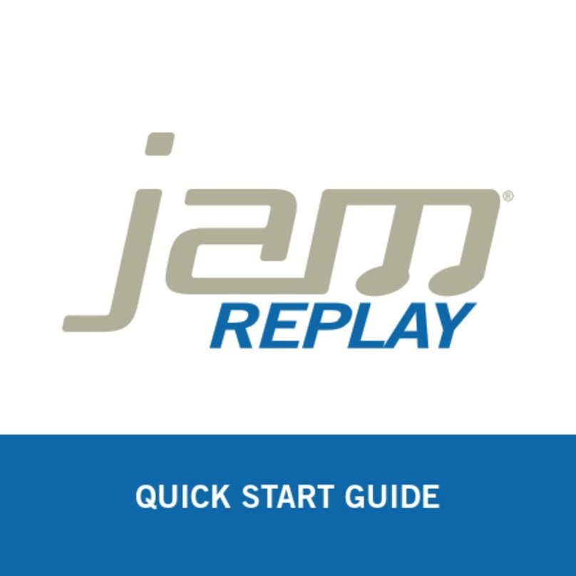 HMDX Jam Replay QS-HXP250 User manual