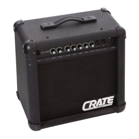 Crate GX-15R User manual