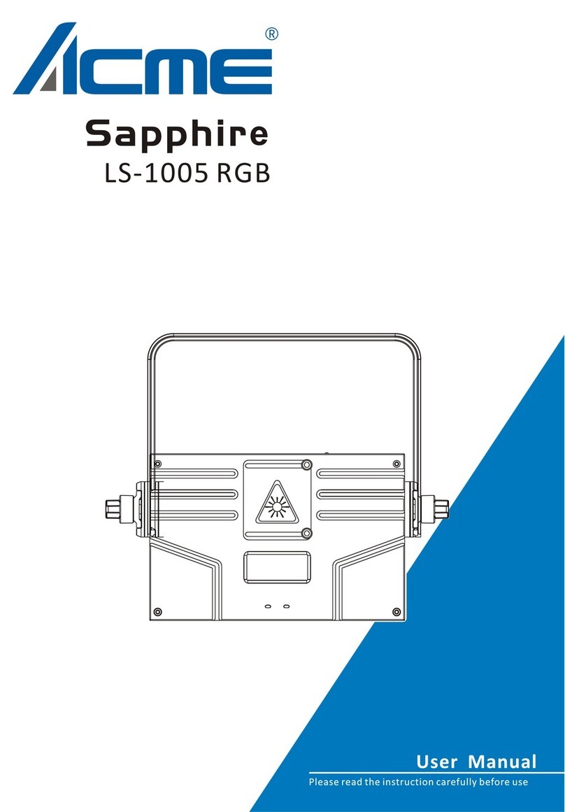 ACME LS-1005 User manual ACME LS-1005 User manual