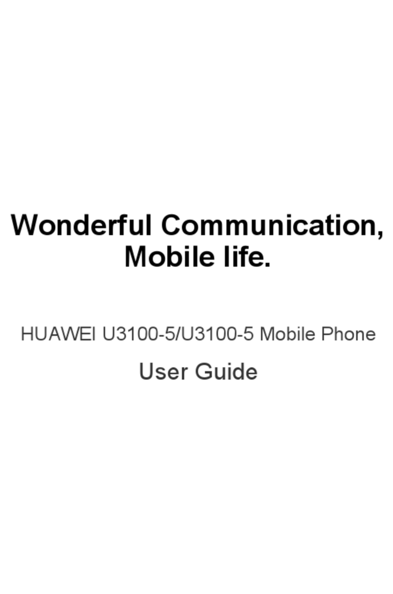 Huawei U3100-5 User manual