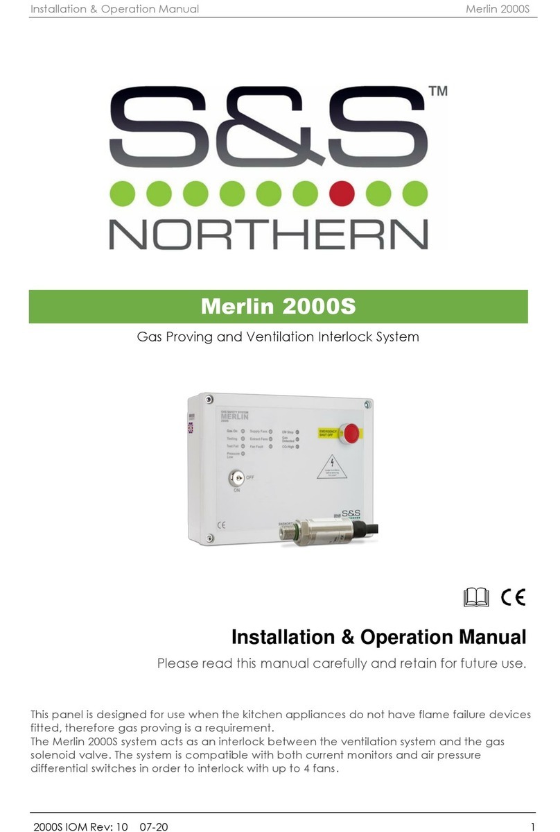 S&S Northern Merlin 2000S Installation & operation manual S&S Northern Merlin 2000S Installation & operation manual