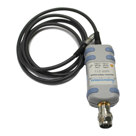 R&S NRP-Z11 User manual