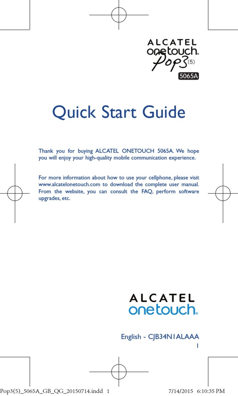 Alcatel onetouch Pop 3-5 User manual