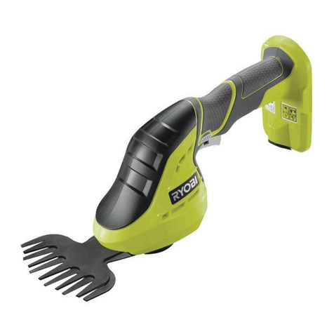 Ryobi OGS1822 Original instructions