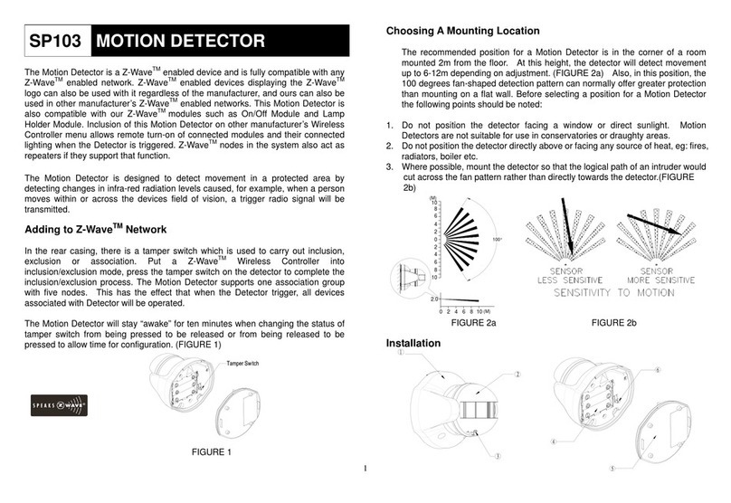 EVERSPRING SP103 User manual