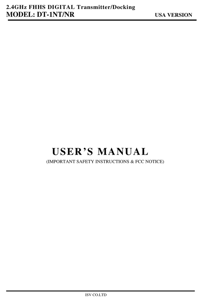 ISV DT-1NT user manual