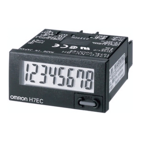 Omron New H7E Series User manual