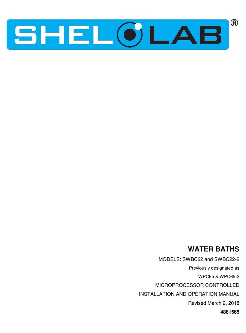 shelolab SWBC22 Installation and operation manual