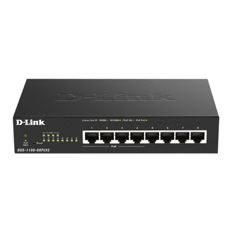 D-Link EasySmart DGS-1100-08PLV2 User manual D-Link EasySmart DGS-1100-08PLV2 User manual