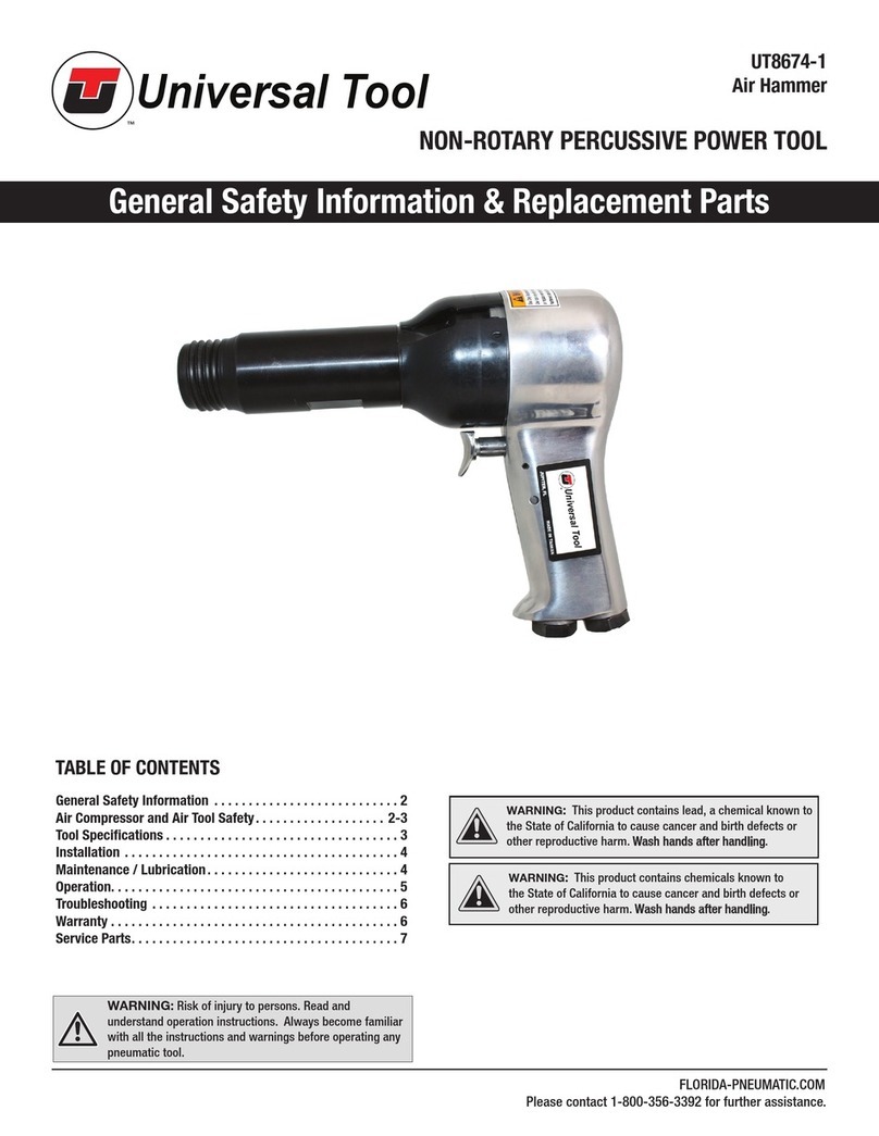 Universal Tool UT8674-1 Manual
