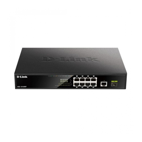 D-Link DGS-1010MP User manual D-Link DGS-1010MP User manual