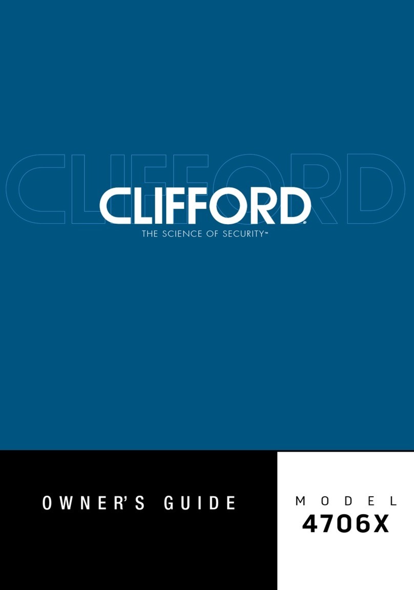 Directed Clifford 4706X User manual