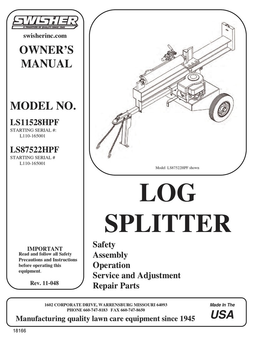 Swisher LS11528HPF User manual