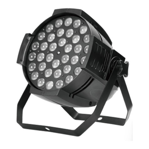 PR Lighting JUNIOR JNR PAR ZOOM 3618 manual