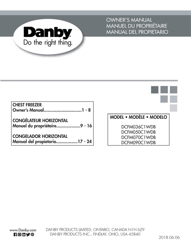 Danby DCFM036C1WDB User manual
