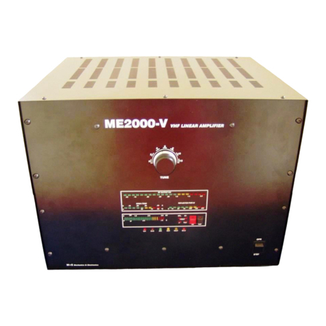 Mechanics & Electronics ME2000-V manual