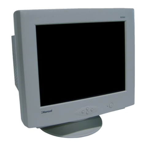 Hansol 920A User manual Hansol 920A User manual