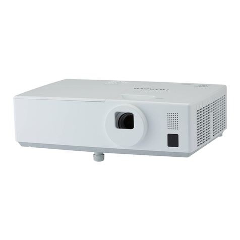 Hitachi CP-DX351 User manual