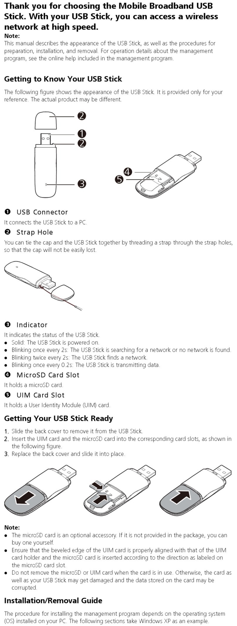 Huawei EC199 quick start guide