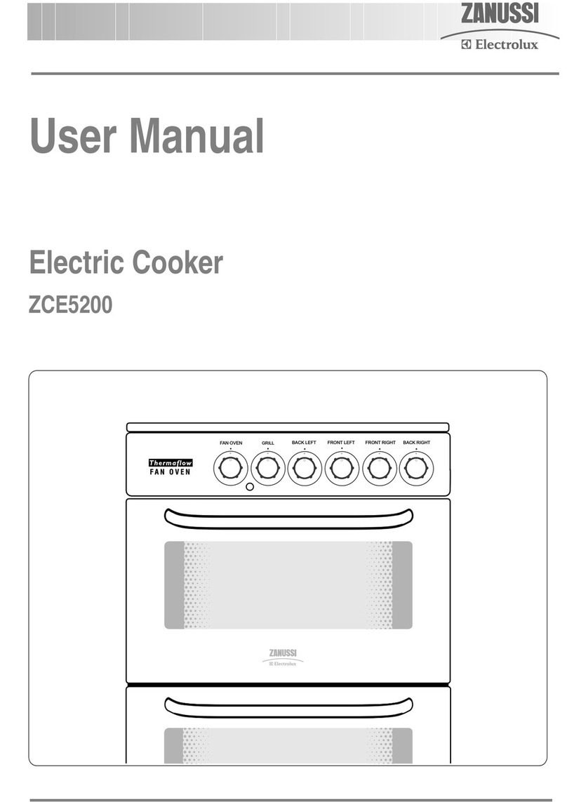Electrolux Zanussi ZCE5200 User manual