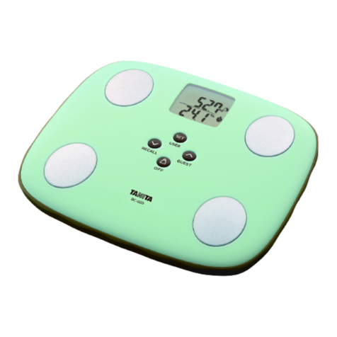 Tanita BC-G03 User manual