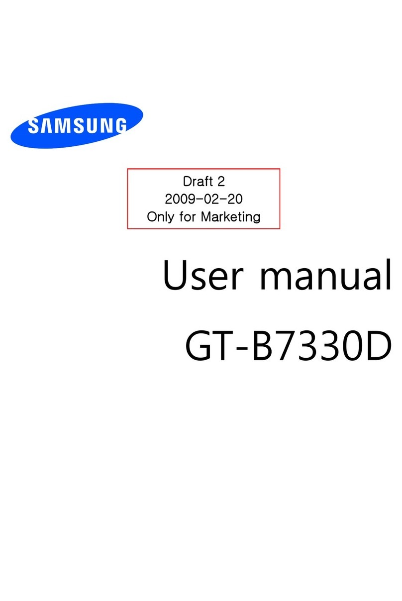 Samsung GT-B7330D user manual