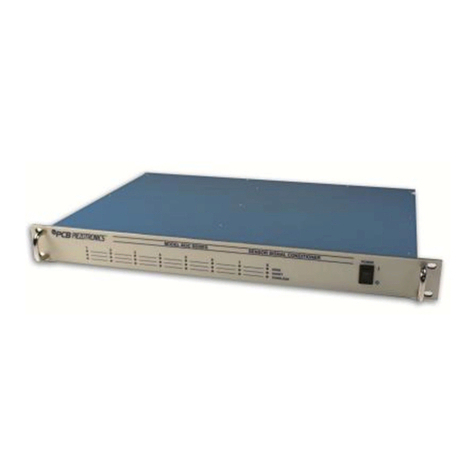 PCB Piezotronics ICP 483C30 Installation and operating manual