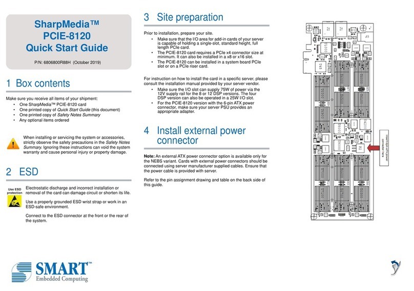 SMART SharpMedia PCIE-8120 quick start guide