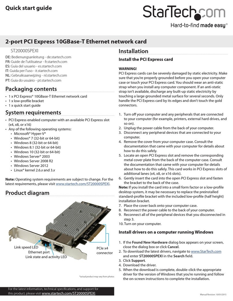 StarTech.com ST20000SPEXI User manual