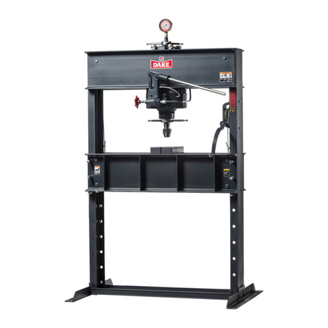Dake 150H Parts list manual